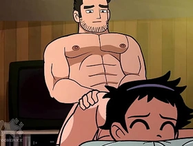Lucas Lee probando el lado gay de walace korean guy gay porn