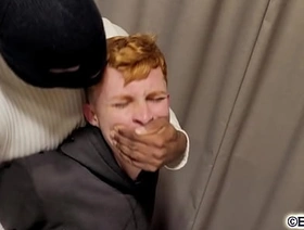 Hariel is just a delivery boy that Mr Black ties and gags him to fuck all pessimistic with Hariel undefined private showing 2 yoke hot summer gay porn