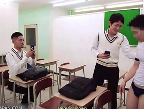 Japanese Students have triune sex eishin japan gay porn