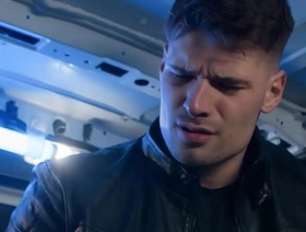 Bearded Officer Olivier Robert Lets Malik Delgaty Pound His Eager Ass & Give Him A Facial - MEN hot sexy gay porn video