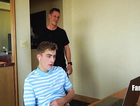 Step Dad Puts A Arrest To His Step Son's Jerkathon By Filling His Hungry Holes - Jax Thirio, Jesse Bolton hot gay porn comics