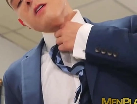 Suited Bastian Karim spitting image for an ass drilling by hot Vadim Romanov gay sex porn indonesia