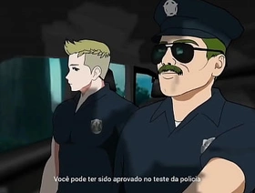 ( Gay ) Coroa Tenente da Policia gosta de sentar na rola dos novatos - Gay Bara Yaoi chinese gay porn public