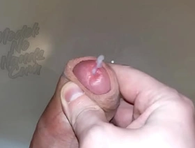 Bathroom Close-Up Of A Big Fat Cock Orgasm Interjection Of Sperm On skid row bereft of The Help Of Hands neo active japan gay porn