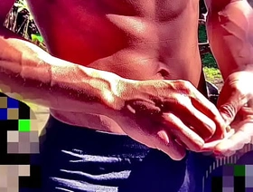 前編【個人撮影】逞しい肉体、日本の消防士の乳首、痛みと快感の板挟みで涎を垂らしながらチンポをしごく変態映像…！ hot gay movie porn