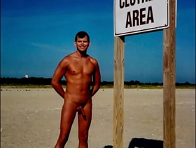 Vintage Naked in all directions Public at Gunnison Beach in all directions New Jersey hot elated porn muscle