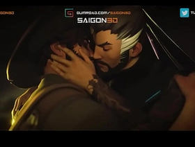 Overwatch 2 Hanzo x Cassidy Animation Intro chinese money gay porn