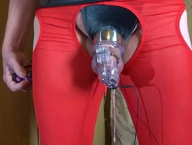 Electro stirring up - cum milking with chastity pen taiwan gay porn onlyfans