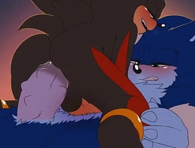 Shadow rides werehog Sonic anal japan fat gay porn