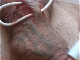 I put a catch headphone plug in my urethra and in my big cock piercing holes. And I cum like crazy twice. taiwan porn gay