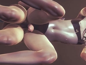 Yaoi Femboy - Kuki Fucked twice 2 creampies - Sissy crossdress Japanese Asian Manga Anime Sport Porn Gay gay japan clips porn