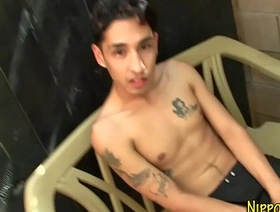 Japanese guy jerks off hot gay 3d porn