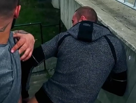 Jerome & Marty Take Their Time To Pleasure Each In rotation Next To A Public Road - Reality Dudes bear gay japan porn