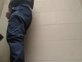 Young guy peeing on touching his uncut load of shit in a highway toilet korean happy-go-lucky school porn