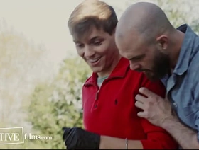 Spoiled Twink Seduces Older Handyman - Jack Bailey, Hearty Jensen - DisruptiveFilms indonesia massage gay porn