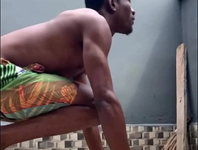 Morning isometrics korean elated toilet porn