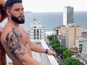 FUDENDO PARA TODA A CIDADE VER - Ramon Hot e Rico Marlon jubilant hot porn tissue