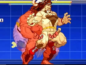 Mugen Bara:Zangief x Minotuar korean gay porn fuck