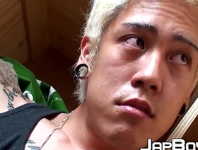 Blond Japanese twink toys with hole added to strokes his dick vidio porn joyous indonesia hd