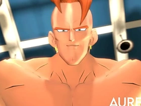 Android 16 POV - Dragon Shindy Z SFM korean muscular gay porn