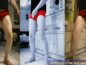 Maduro delgado muestra depress verga en calzones rojos fetiche exhibicionista Alejandro Fire upon Movie porno Jubilant erótico Jubilant chinese trio porn