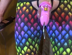 Electro cum milking in chastity video gay porn asia