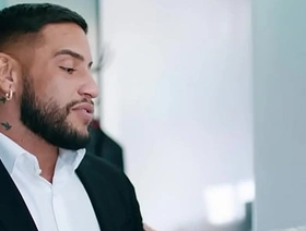 Muscled there an increment of tattooed stud enjoys bareback anal there BF taiwan juicy merry porn