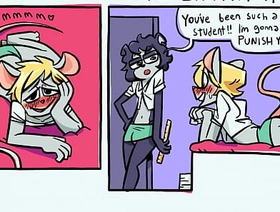 Roleplay Fun: Assistant Homework [COMIC DUB] myanmar gay sex porn