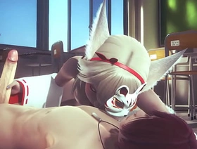 Yaoi Femboy - Fox Femboy having sex back class - Sissy crossdress Japanese Asian Manga Anime Film  Game Porn Gay gay korean bdsm porn