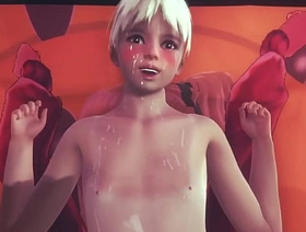 Yaoi femboy Kitten POV Handjob and fucked everywhere his room - Japanese sissy boy hot gay porn sexy