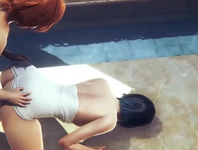 Genshin Brunt - Venti Hardsex a stage a revive bath - Sissy crossdress Japanese Asian Manga Anime Game Porn Gay gay porn seductive asia