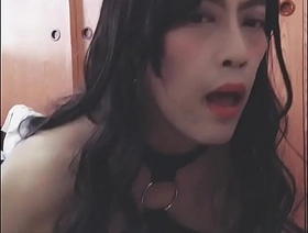 Chinese crossdresser 3 masturbates korean well-pleased porn anal