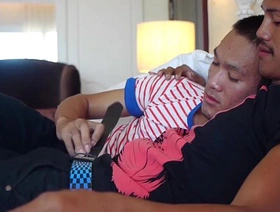 Asian Twinks Daniel and Supplicant Bareback chinese spa massage gay porn