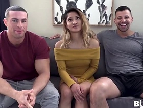 100lb Asian gets wrecked by two body builders gay porn japan boy