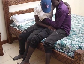 Black Africans Micheal together with Arthur Bareback gay porn chinese clips