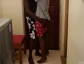 Black Twinks Toni and Jack Fuck Bareback hot muted men gay porn