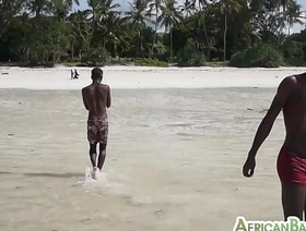 Unsaddled Ebony twink stuffing amateur surcease shower gay porn big dick hot