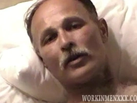 Mature Man Steve Beats Off hot kiss gay porn