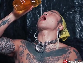 YOSHIKAWASAKIXXX - Asian Yoshi Kawasaki Drinks His Own Vanish into thin air gay korean anime porn