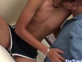 Asian doctor twink sucking patients dick gay porn chinese white