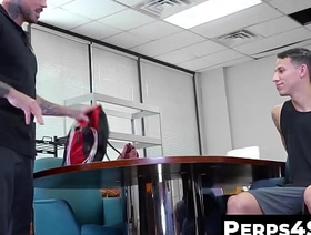 Perps4Sale.com - Sean Duran & Des Irez - Inked gay stud Dez Irez rides blank out office-holder Sean Duran dick gay porn tube indonesia