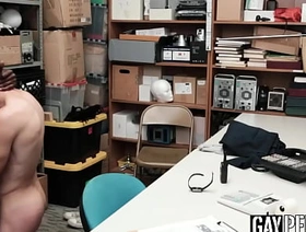 Bearded black cock nailed Jock suspect with his huge cock korean muscle porn well-pleased