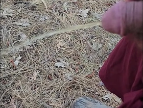 Straight piss in woods twitter sg cheerful porn