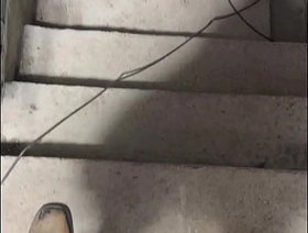 Piss on outside stairs japan unequalled gay porn