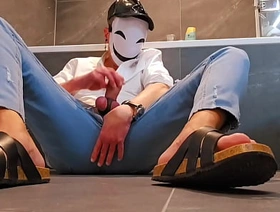 Twink wanks in jeans with the addition of birkenstock gay hot dad porn