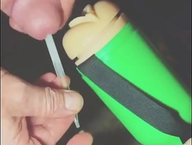 Swallowing Varied Loads of My Own Cum From A Glass Straw - Sounding For My Cum asia gay lad porn