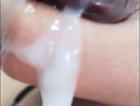 Take to one's heels precum, cumming, jacking off my uncircumcised cock, extreme closeup. October 8, 2024. singapore merry boy porn