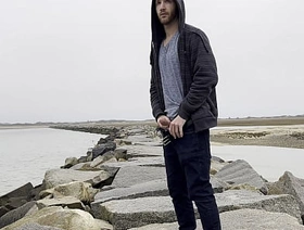 Peeing heavens the Rocks hard by the Ocean korean cram gay porn