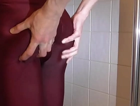 LAF rips away be incumbent on tight wine lycra shorts detached porn bareback hot