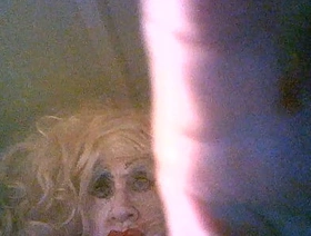 Old smoking scrubber moil bitch sissy  Shitcunt Sarah Wankward degrades personally again for coal-black Boloney gay boy chinese porn